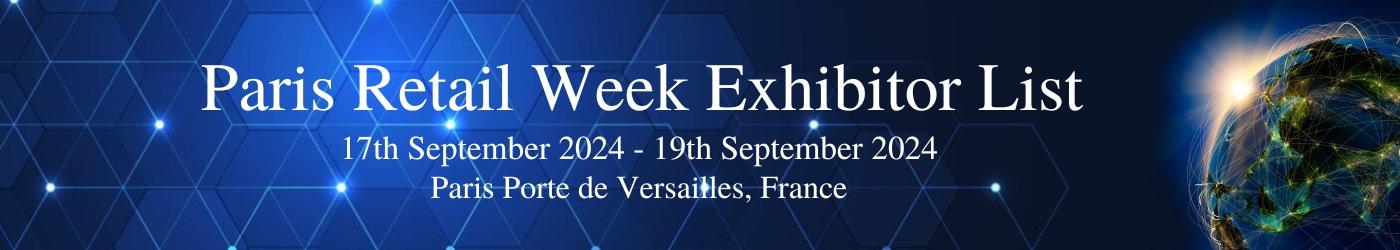 Paris Retail Week Exhibitor List