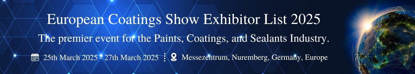 European Coatings Show Exhibitor List