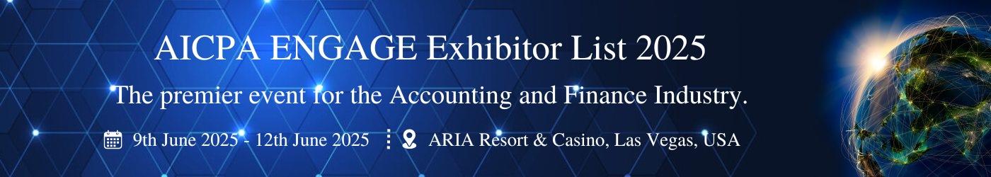 AICPA ENGAGE Exhibitor List