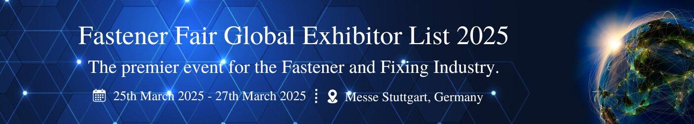 Fastener Fair Global Exhibitor List