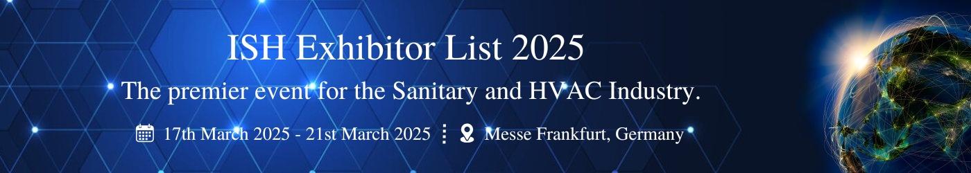 ISH Exhibitor List