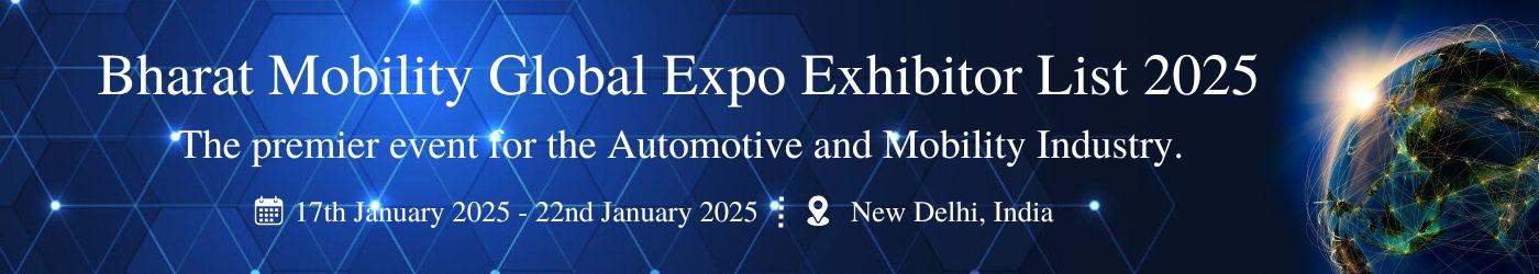 Bharat Mobility Global Expo Exhibitor List