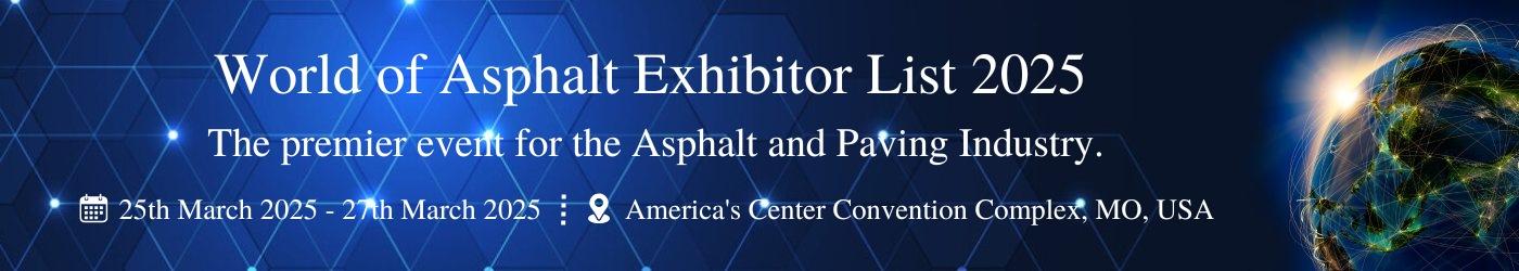 World of Asphalt Exhibitor List