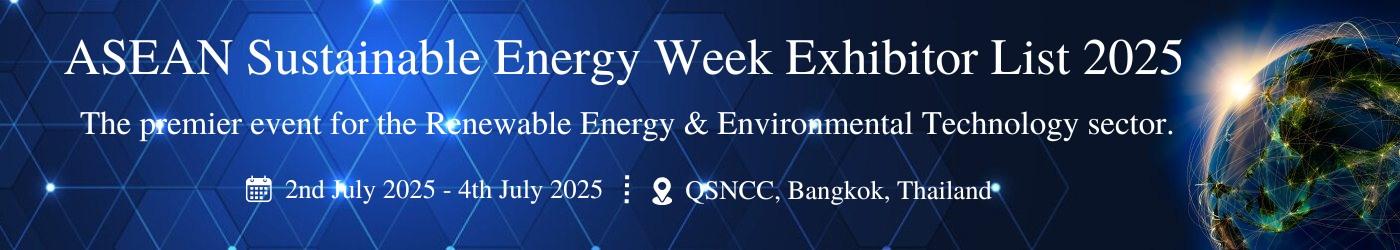 ASEAN Sustainable Energy Week Exhibitor List