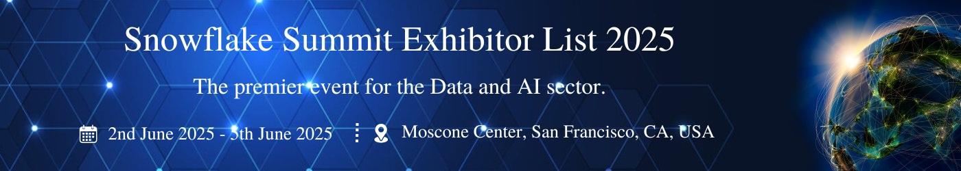 Snowflake Summit Exhibitor List