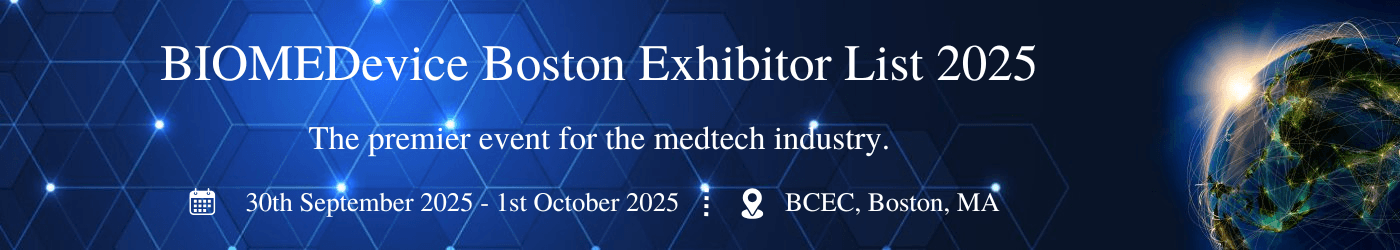 BIOMEDevice Boston Exhibitor List