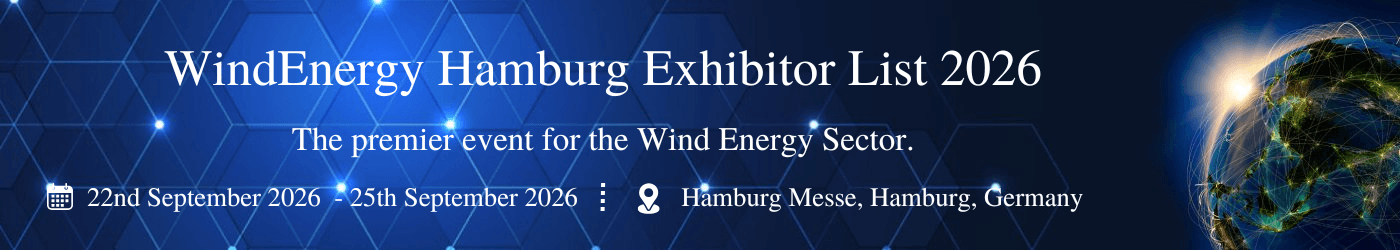 WindEnergy Hamburg Exhibitor List