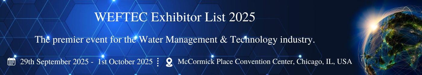 WEFTEC Exhibitor List