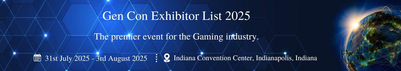 Gen Con Exhibitor List