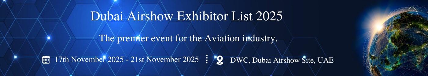 Dubai Airshow Exhibitor List