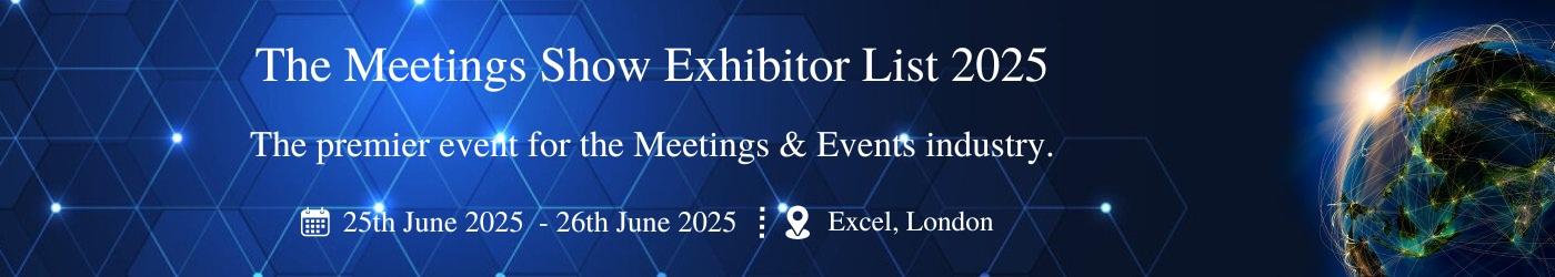 The Meetings Show Exhibitor List
