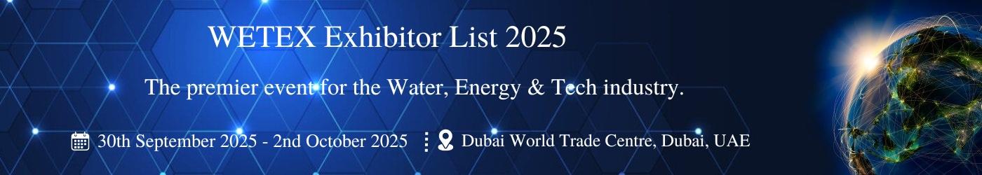 WETEX Exhibitor List
