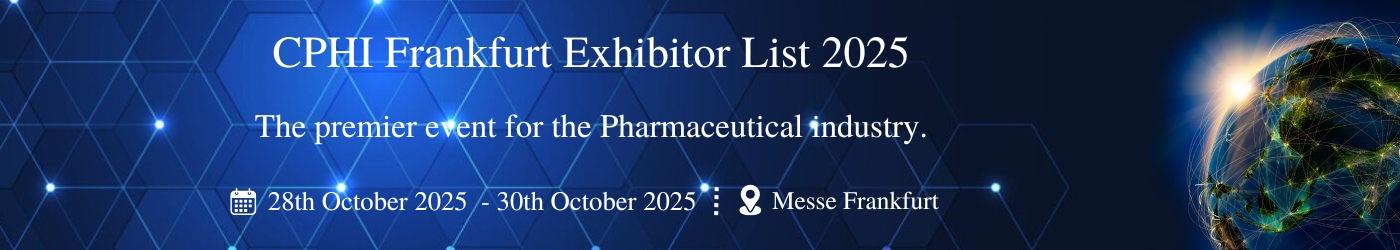 CPHI Frankfurt Exhibitor List