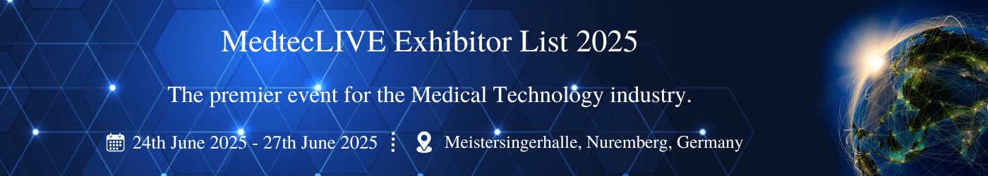 MedtecLIVE Exhibitor List