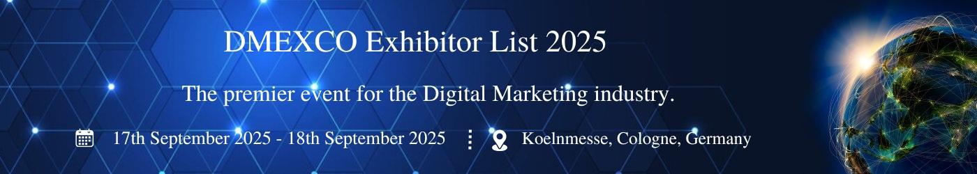 DMEXCO Exhibitor List