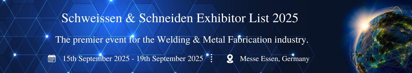 Schweissen & Schneiden Exhibitor List