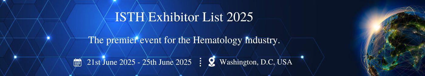 ISTH Exhibitor List