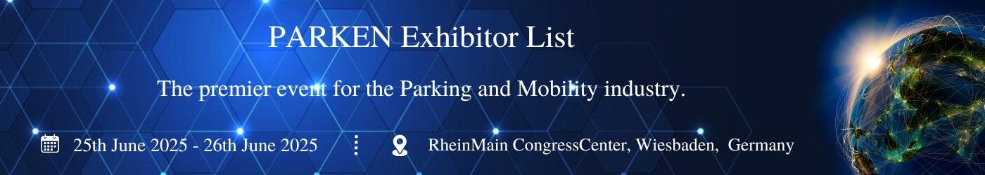 PARKEN Exhibitor List