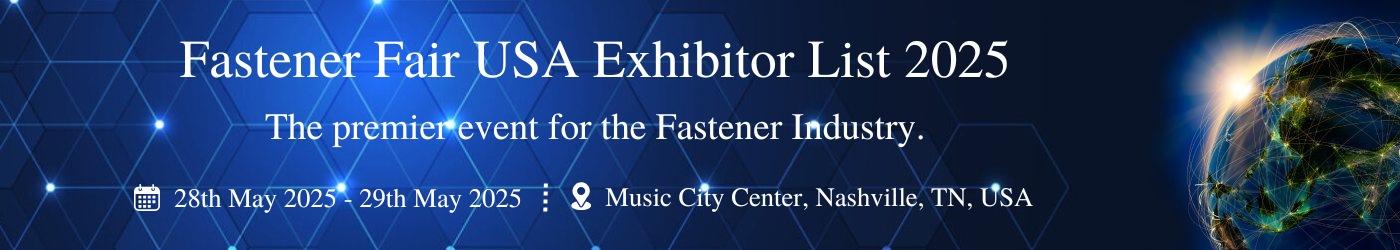 Fastener Fair USA Exhibitor List