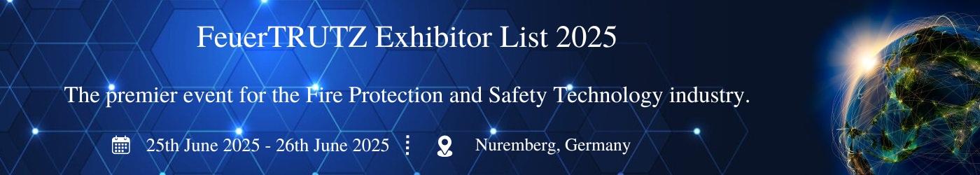 FeuerTRUTZ Exhibitor List