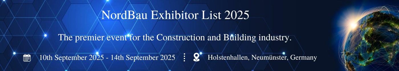 NordBau Exhibitor List