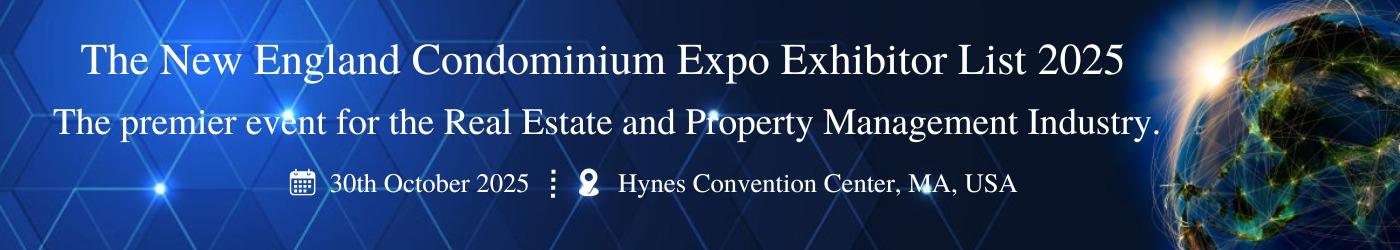 The New England Condominium Expo Exhibitor List