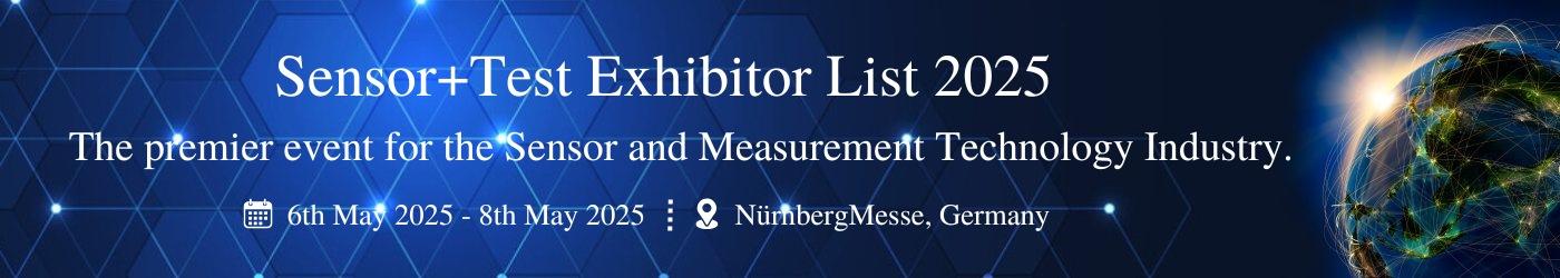 Sensor+Test Exhibitor List