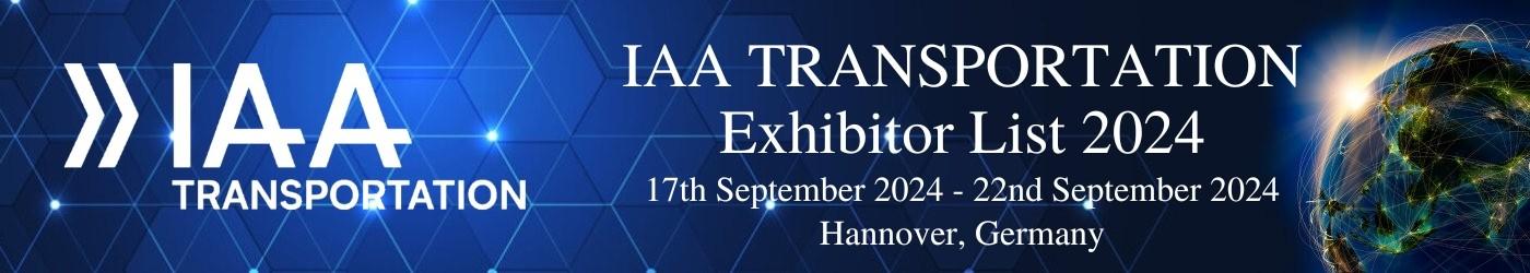 IAA TRANSPORTATION Exhibitor List