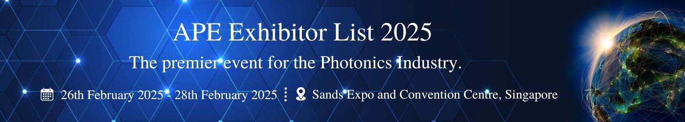 APE Exhibitor List