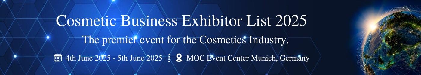 Cosmetic Business Exhibitor List