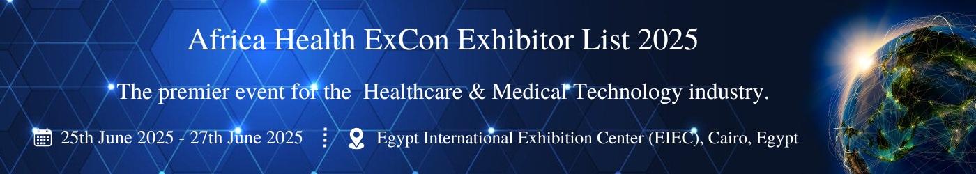 Africa Health ExCon Exhibitor List