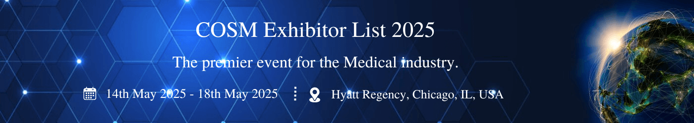 COSM Exhibitor List