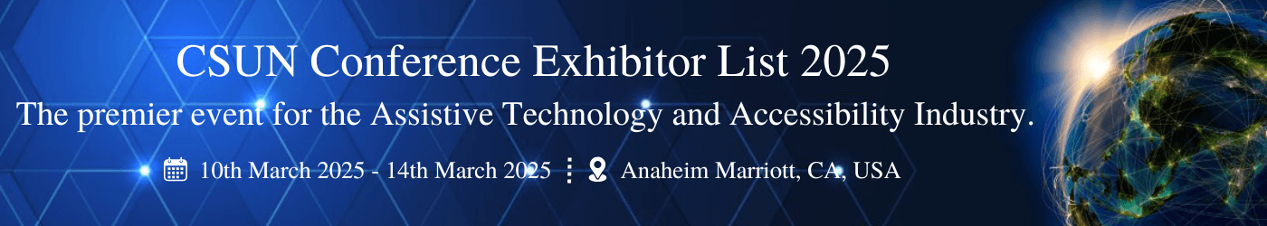 CSUN Conference Exhibitor List