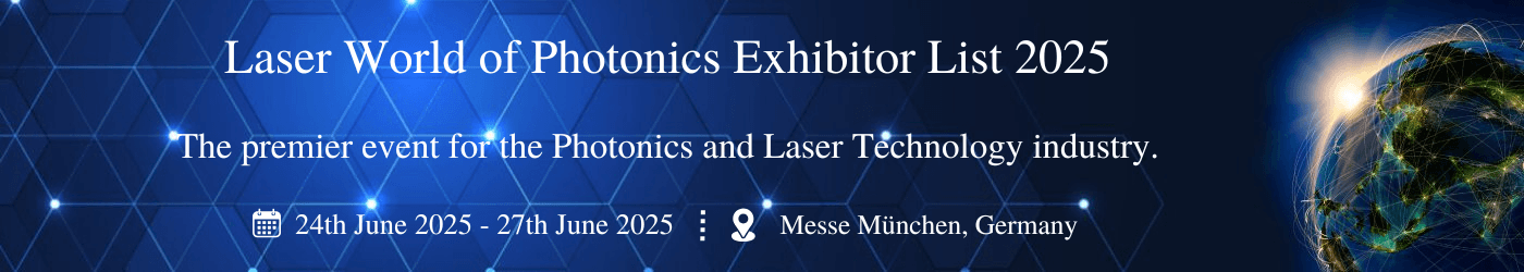Laser World of Photonics Exhibitor List