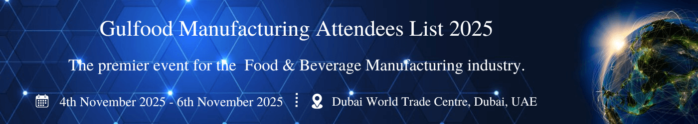 Gulfood Manufacturing Attendees List