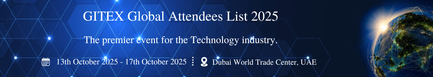 GITEX Global Attendees List