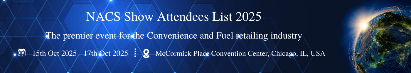 NACS Show Attendees List