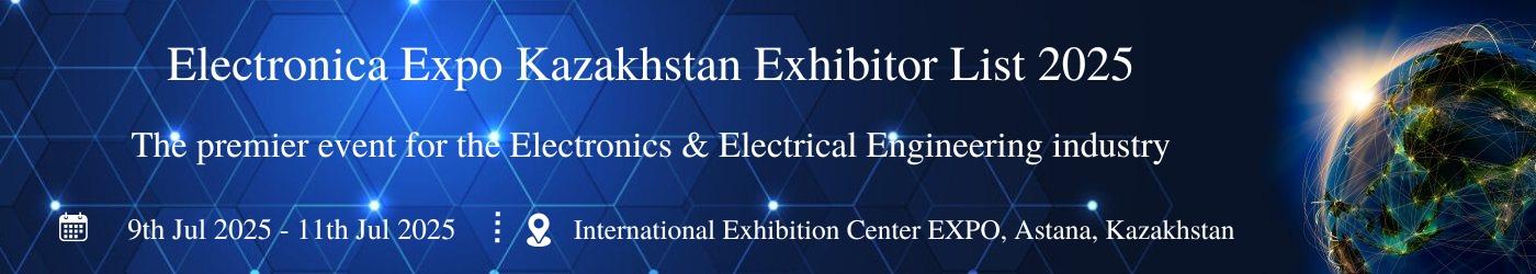 Electronica Expo Kazakhstan Exhibitor List