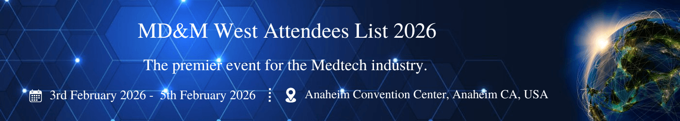 MD&M West Attendees List