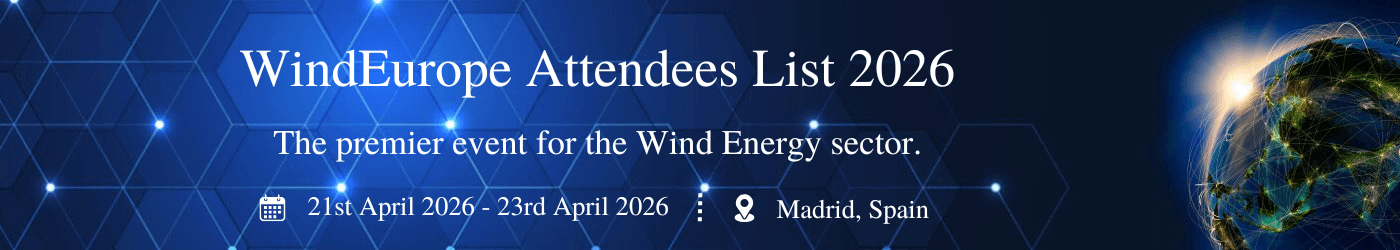 WindEurope Attendees List