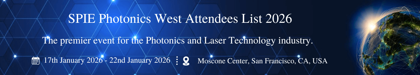 SPIE Photonics West Attendees List