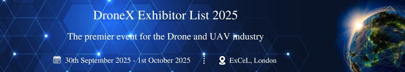 DroneX Exhibitor List