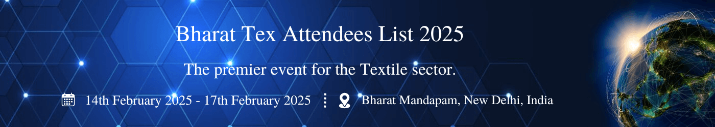 Bharat Tex Attendees List