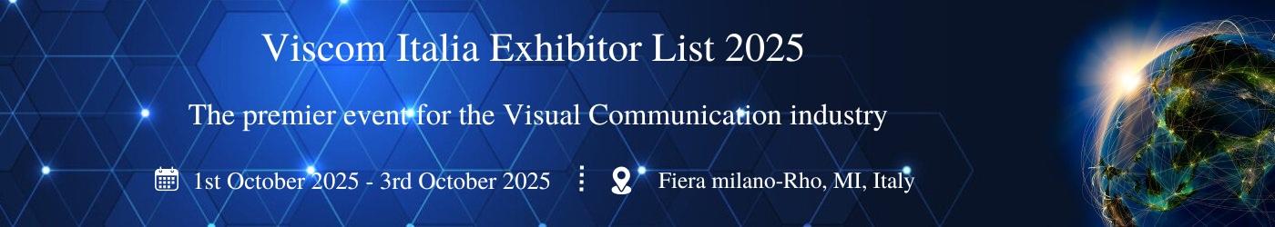 Viscom Italia Exhibitor List