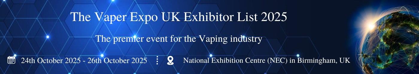 The Vaper Expo UK Exhibitor List