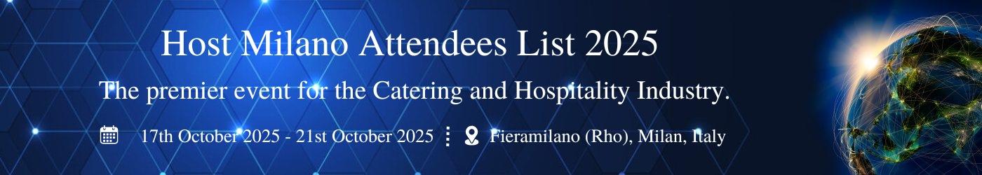 Host Milano Attendees List
