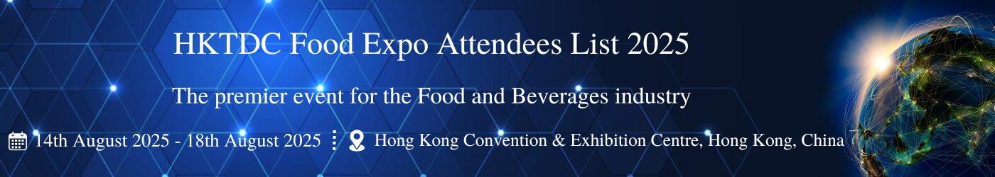 HKTDC Food Expo Attendees List