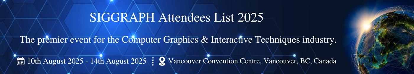 SIGGRAPH Attendees List