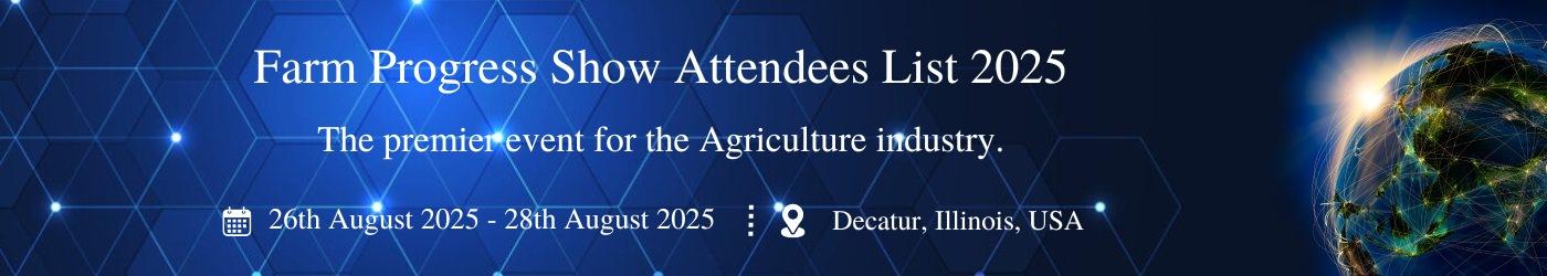 Farm Progress Show Attendees List