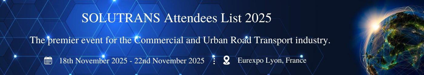 SOLUTRANS Attendees List